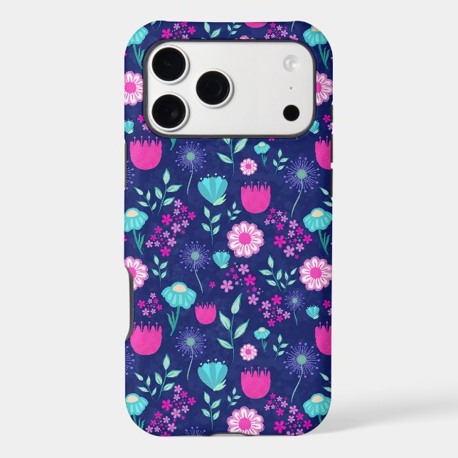 Cute floral pattern background Case-Mate iPhone case (Back)