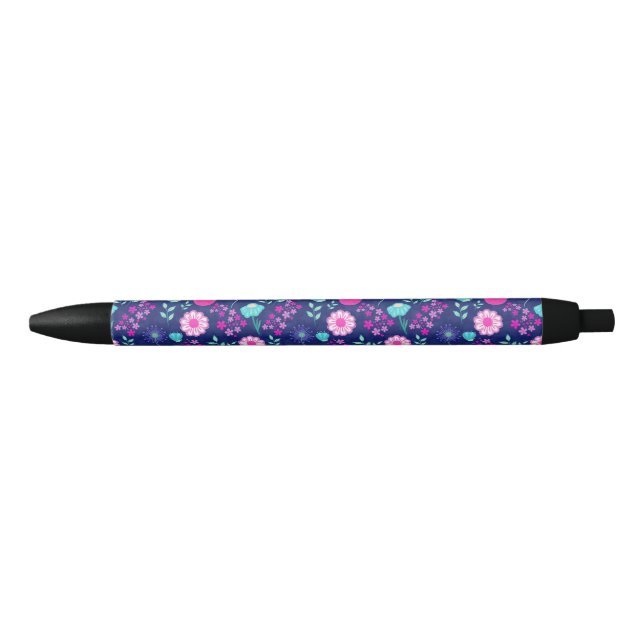 Cute floral pattern background pen (Front)