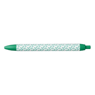 Cute floral pattern background pen