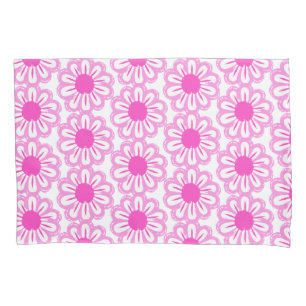 Cute floral pattern background pillow case