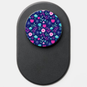 Cute floral pattern background PopSocket