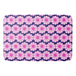 Cute Floral Pattern Bath Mat