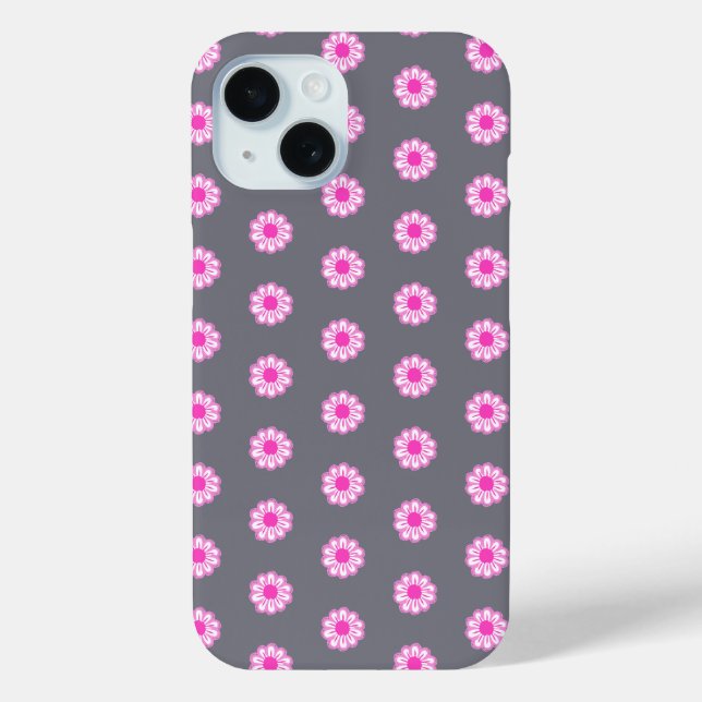 Cute Floral Pattern Case-Mate iPhone Case (Back)