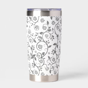 Cute Floral Pattern: Delightfully Charming Design Insulated Tumbler
