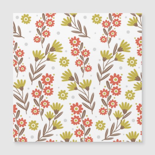 Cute floral pattern seamless background