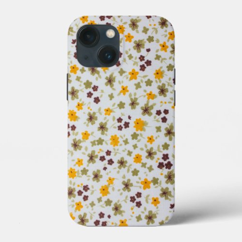 Cute Floral Patterns  iPhone 13 Mini Case