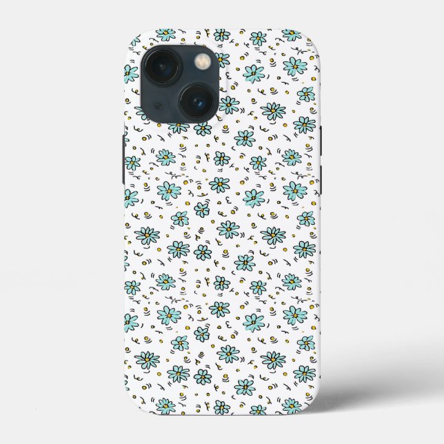 Cute Floral Patterns Case-Mate Tough Apple iPhone  Case-Mate iPhone Case (Back)