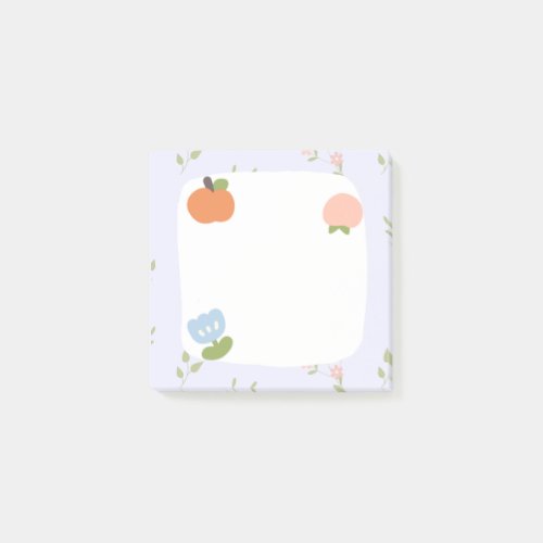 Cute Floral  Post_it Notes