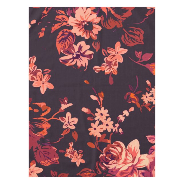 Cute Floral Tablecloth (Front)