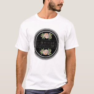 Cute Floral Tenured Professor Women Tenure Teacher T-Shirt