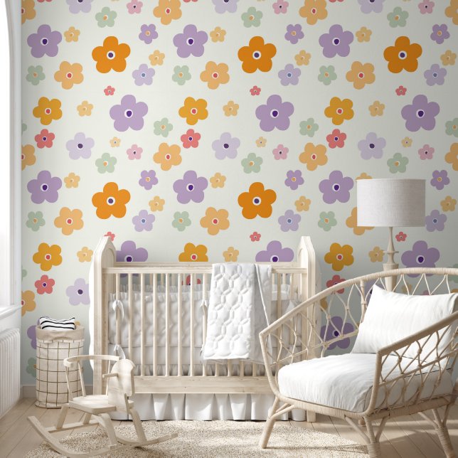 Cute floral  wallpaper  (Kids)