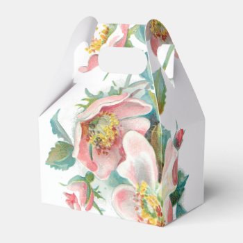 Cute Floral Wedding Favor Box Thank You Gift Box by Boopoobeedoogift at Zazzle