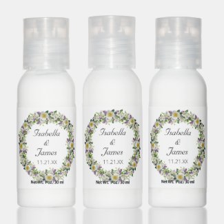 Cute floral wreath Wedding favor