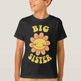 Cute Flower Big Sister T-Shirt