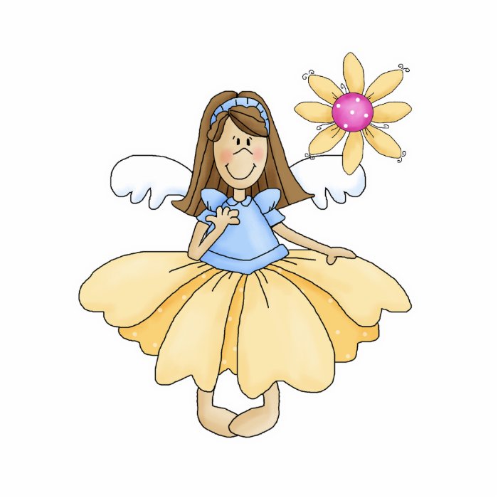 Cute Flower Fairy Acrylic Cut Out