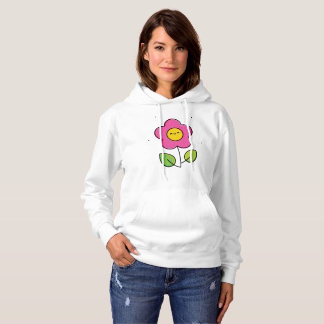 Cute flower hoodie (Front Full)