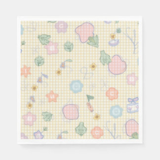 Cute Flower paper napkin (Edit)