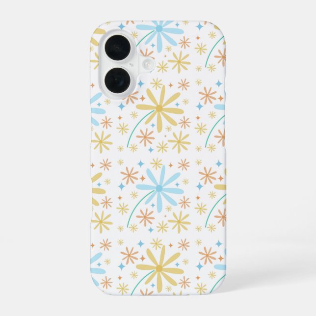 Cute flower pattern design iphone case (Back)