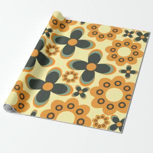 cute flower petal pattern 5 wrapping paper
