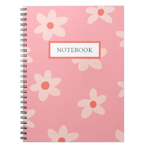 Cute Flower Retro  Notebook
