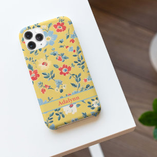Cute Flowers Custom Gifts for 21 Year Old Female iPhone 15 Case