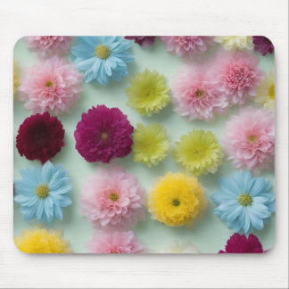 Cute Flowers Mouse Pad