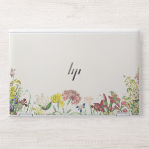 Cute Flowers on White HP EliteBook X360 1040 G5/G6 HP Laptop Skin