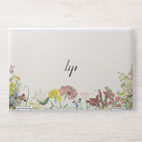 Cute Flowers on White HP EliteBook X360 1040 G5G6 HP Laptop Skin