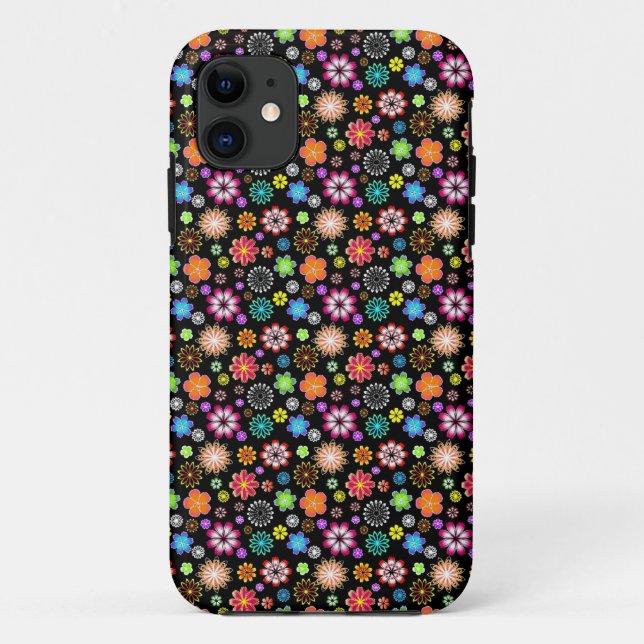 Cute flowers pattern Case-Mate iPhone case (Back)