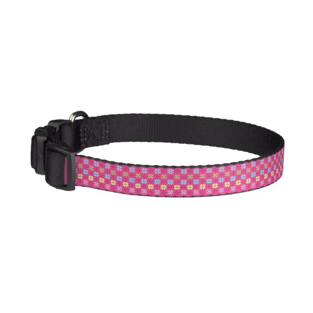cute flowers pet collar (Left)