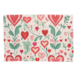 Cute flowers pillow case