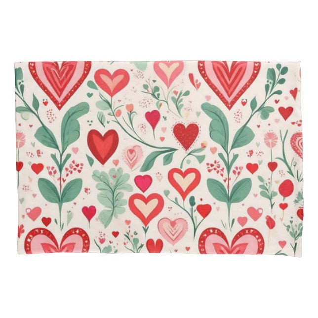 Cute flowers  pillow case (Front)