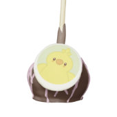Cute Fluffy Chick Cake Pops (Front)