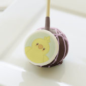 Cute Fluffy Chick Cake Pops (Front Insitu)