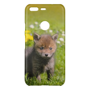 Cute Fluffy Red Fox Kit Cub Wild Baby Animal Photo Uncommon Google Pixel Case