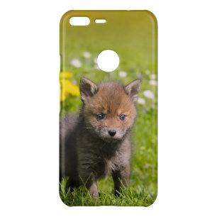 Cute Fluffy Red Fox Kit Cub Wild Baby Animal Photo Uncommon Google Pixel XL Case