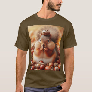 Cute Fluffy Squirrel T-Shirt