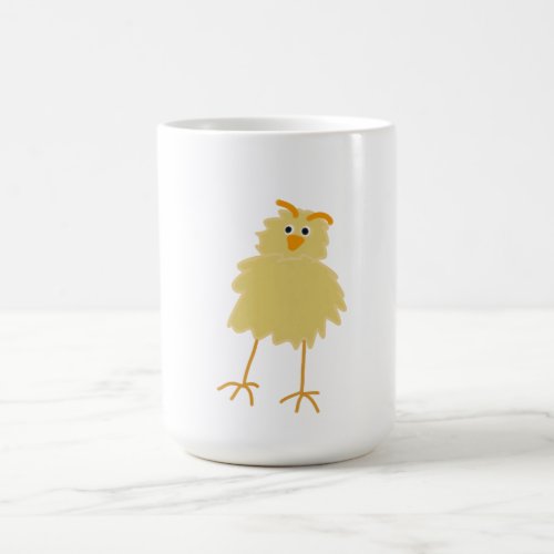 Cute Fluffy Yellow Baby Chick Coffee Mug