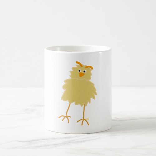 Cute Fluffy Yellow Baby Chick Coffee Mug