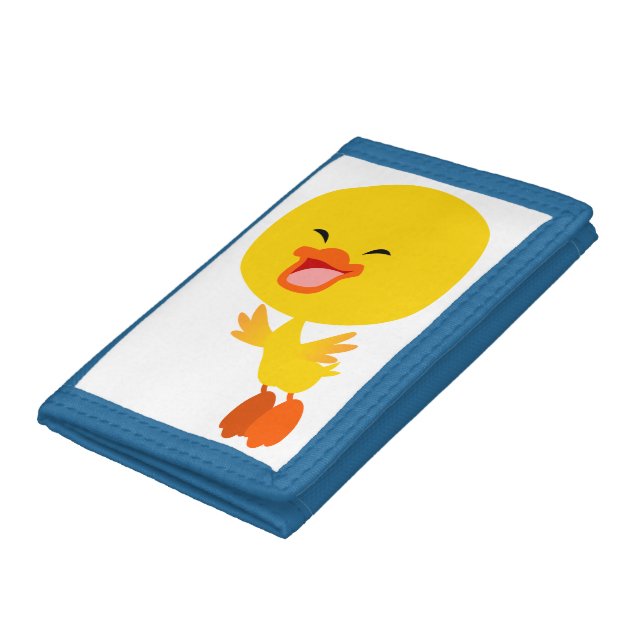 Cute Flying Cartoon Duckling Wallet (Bottom)