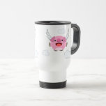 Cute Flying Cartoon Pig Commuter Mug