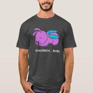 cute flying pig  T-Shirt