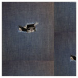 Cute Flying Squirrel Drawing Fabric