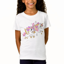 Cute flying unicorns