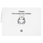 Cute Folk Butterflies and Flowers Blank (Back Horizontal)