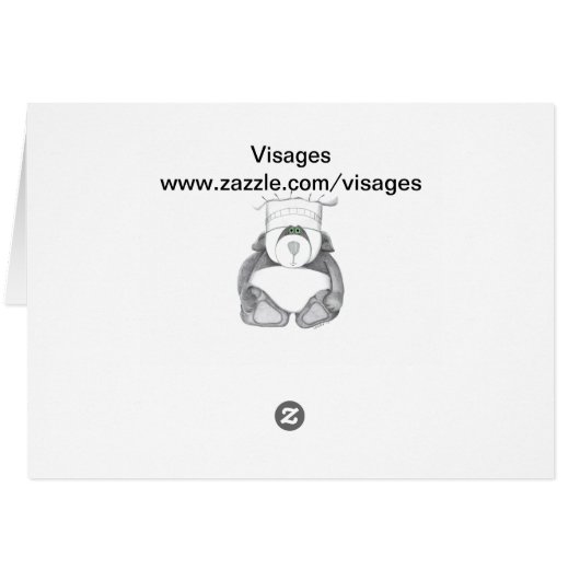 Cute Folk Butterflies and Flowers Blank (Back Horizontal)