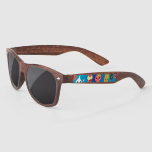 Cute food characters clipart sunglasses