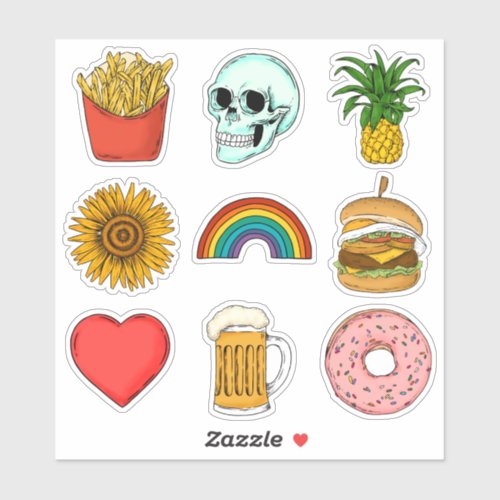 Cute Food Sticker