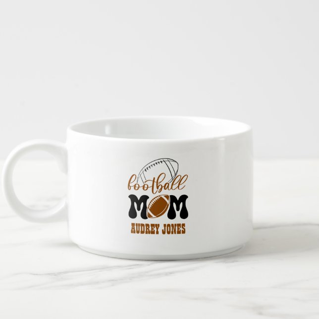 Cute Football Mom Bowl (Right)
