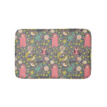 Cute Forest Animals Pattern Bathroom Mat